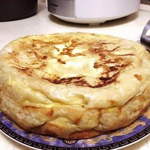 Tarta din pita(lavas) cu branza si marar