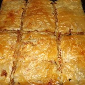 Burek - Plăcintă cu varză (de post)